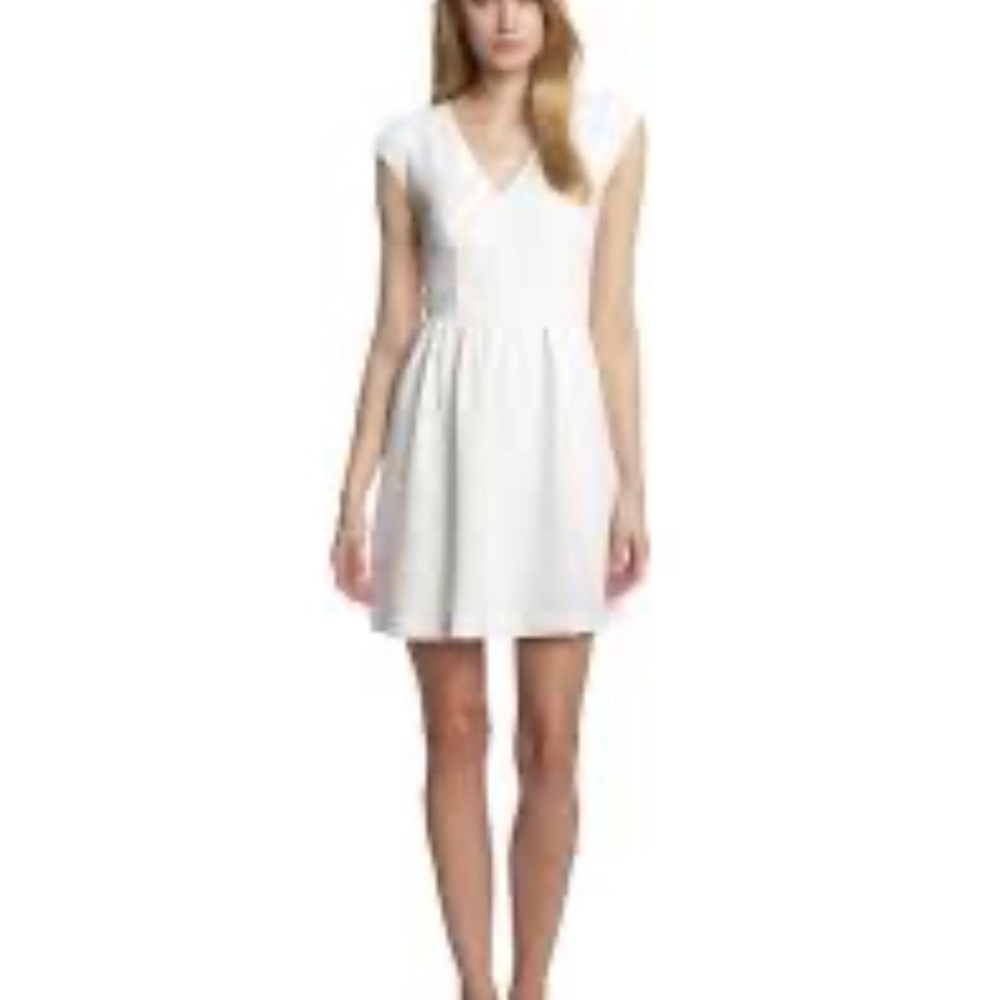 Rebecca Taylor creme silk dress, size 6